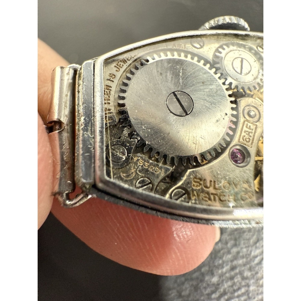 Antique Bulova 1924 Ladies Art Deco Manual Winding 14K GF Watch 15 Jewels - Picture 14 of 16